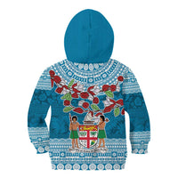 Fijian Tagimoucia Flowers Kid Hoodie Christmas Coquette bow