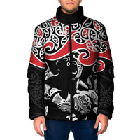 Aotearoa Toitu Te Tiriti Padded Jacket New Zealand Stand Together Stand Stronger - Polynesian Pride