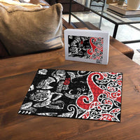 Aotearoa Toitu Te Tiriti Puzzle New Zealand Stand Together Stand Stronger - Polynesian Pride