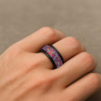 Kiribati Tekeraoi n te Kiritimati Spinner Ring Pacific Patchwork Xmas Vibes - Polynesian Pride
