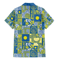 Palau Ungil Kurismas Family Matching Mermaid Dress and Hawaiian Shirt Pacific Patchwork Xmas Vibes - Polynesian Pride