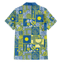Palau Ungil Kurismas Family Matching Tank Maxi Dress and Hawaiian Shirt Pacific Patchwork Xmas Vibes LT9 - Polynesian Pride