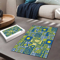 Palau Ungil Kurismas Puzzle Pacific Patchwork Xmas Vibes LT9 - Polynesian Pride
