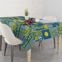 Palau Ungil Kurismas Tablecloth Pacific Patchwork Xmas Vibes LT9 - Polynesian Pride