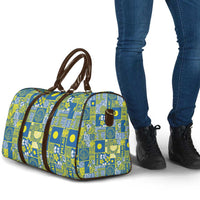 Palau Ungil Kurismas Travel Bag Pacific Patchwork Xmas Vibes LT9 - Polynesian Pride