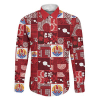 Tahiti Oaoa I Teie Noera Family Matching Summer Maxi Dress and Hawaiian Shirt Pacific Patchwork Xmas Vibes - Polynesian Pride