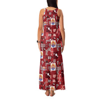 Tahiti Oaoa I Teie Noera Family Matching Tank Maxi Dress and Hawaiian Shirt Pacific Patchwork Xmas Vibes - Polynesian Pride
