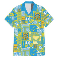 Tuvalu Manuia te Kilisimasi Family Matching Mermaid Dress and Hawaiian Shirt Pacific Patchwork Xmas Vibes - Polynesian Pride