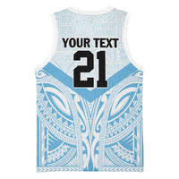 Fiji Football Custom Basketball Jersey Bula Boys Go Champions LT9 - Polynesian Pride
