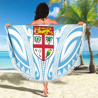 Fiji Football Custom Beach Blanket Bula Boys Go Champions
