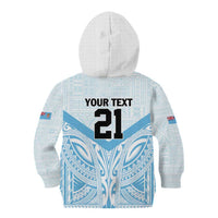 Fiji Football Custom Kid Hoodie Bula Boys Go Champions