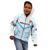Fiji Football Custom Kid Hoodie Bula Boys Go Champions