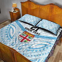 Fiji Football Custom Quilt Bed Set Bula Boys Go Champions