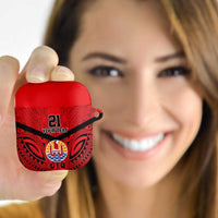 Tahiti Football Custom AirPods Case Toa Aito Go Champions - Polynesian Pride