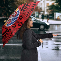 Tahiti Football Custom Umbrella Toa Aito Go Champions LT9 - Polynesian Pride