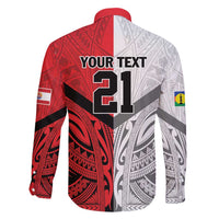 New Caledonia-Tahiti Football Custom Family Matching Tank Maxi Dress and Hawaiian Shirt Together Go Champions