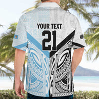 New Zealand-Fiji Football Custom Hawaiian Shirt Together Go Champions