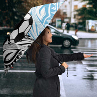 New Zealand-Fiji Football Custom Umbrella Together Go Champions LT9 - Polynesian Pride