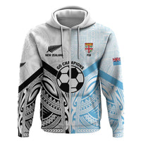 New Zealand-Fiji Football Custom Zip Hoodie Together Go Champions