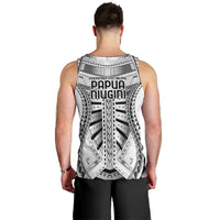 Independen Stet bilong Papua Niugini 1975 Men Tank Top White Tribal Papua New Guinea Province Flag LT9 - Polynesian Pride