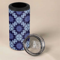 Palaka Hawaiian Quilt Seamless Pattern 4 in 1 Can Cooler Tumbler LT9 - Polynesian Pride