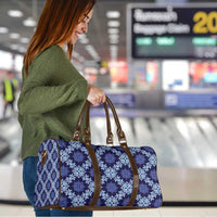 Palaka Hawaiian Quilt Seamless Pattern Travel Bag LT9 - Polynesian Pride
