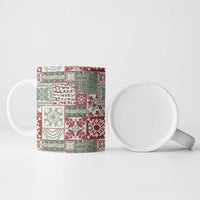 Mele Kalikimaka Hawaii Christmas Ceramic Mug Aloha Spirit with Hawaiian Quilt Pattern LT9 - Polynesian Pride