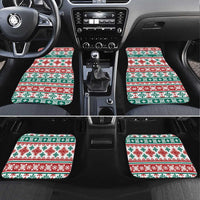 Mele Kalikimaka Hawaii Christmas Car Mats Hawaiian Quilt Pattern Style - Polynesian Pride