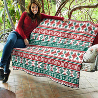 Mele Kalikimaka Hawaii Christmas Quilt Hawaiian Quilt Pattern Style - Polynesian Pride