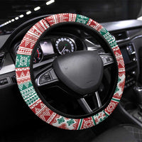 Santa Surf Mele Kalikimaka Steering Wheel Cover Aloha Tropical Christmas Vibes - Polynesian Pride