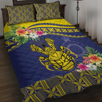 Niue Coconut Crab Quilt Bed Set Rock of Polynesia