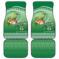 Norfolk Parakeet Tropical Car Mats Norfolk Island Tribal Pattern
