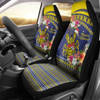 Monuina e Kilisimasi Niue Christmas Car Seat Cover Niuean Tribal Pattern LT9 - Polynesian Pride
