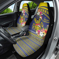 Monuina e Kilisimasi Niue Christmas Car Seat Cover Niuean Tribal Pattern LT9 - Polynesian Pride