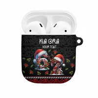 Aotearoa Six Seven Personalized AirPods Case New Zealand Funny Christmas - Polynesian Pride