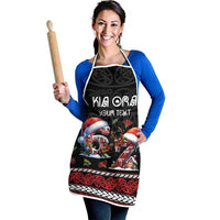 Aotearoa Six Seven Personalized Apron New Zealand Funny Christmas - Polynesian Pride