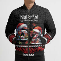 Aotearoa Six Seven Personalized Bomber Puffer Jacket New Zealand Funny Christmas LT9 - Polynesian Pride
