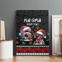 Aotearoa Six Seven Personalized Canvas Wall Art New Zealand Funny Christmas - Polynesian Pride