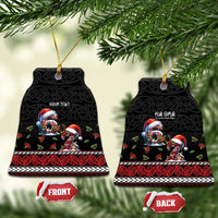 Aotearoa Six Seven Personalized Ceramic Ornament New Zealand Funny Christmas - Polynesian Pride