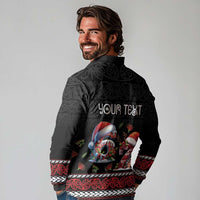 Aotearoa Six Seven Personalized Long Sleeve Polo Shirt New Zealand Funny Christmas LT9 - Polynesian Pride