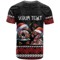 Aotearoa Six Seven Personalized T Shirt New Zealand Funny Christmas - Polynesian Pride