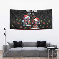 Aotearoa Six Seven Personalized Tapestry New Zealand Funny Christmas LT9 - Polynesian Pride