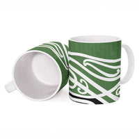 Green Fern New Zealand Kowhai Ngutukak Ceramic Mug - Polynesian Pride