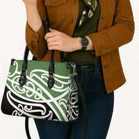 Green Fern New Zealand Kowhai Ngutukak Leather Bag - Polynesian Pride