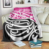 All Pink New Zealand Kowhai Ngutukak Blanket - Polynesian Pride