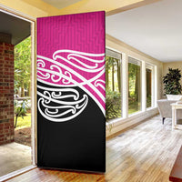 All Pink New Zealand Kowhai Ngutukak Door Cover - Polynesian Pride