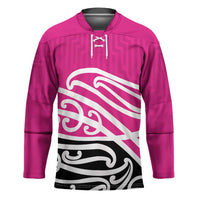 All Pink New Zealand Kowhai Ngutukak Hockey Jersey LT9 Unisex Pink - Polynesian Pride