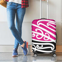 All Pink New Zealand Kowhai Ngutukak Luggage Cover - Polynesian Pride