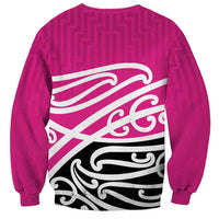 All Pink New Zealand Kowhai Ngutukak Sweatshirt LT9 - Polynesian Pride