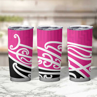 All Pink New Zealand Kowhai Ngutukak Tumbler Cup - Polynesian Pride